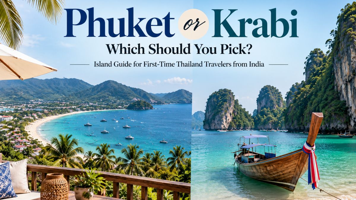Phuket or Krabi: Which Should You Pick? Island Guide for First-Time Thailand Travelers from India