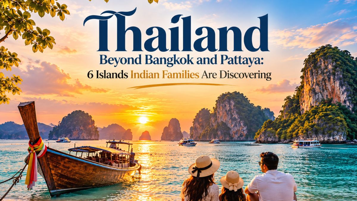 Thailand Beyond Bangkok and Pattaya: 6 Islands Indian Families Are Discovering